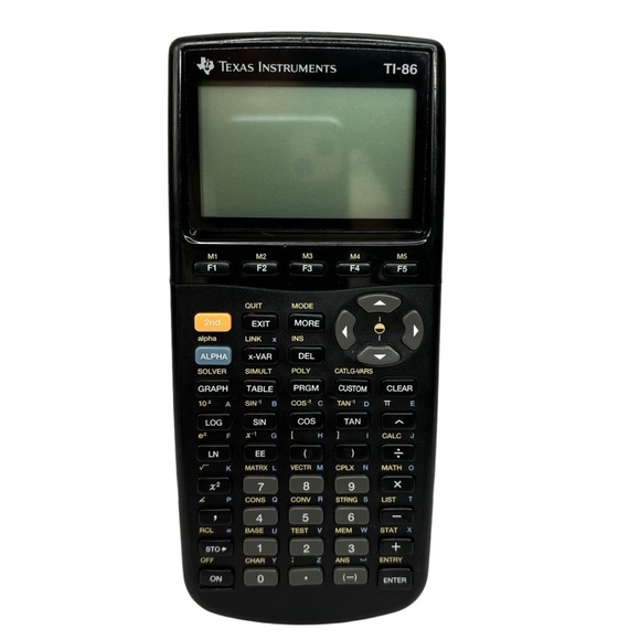 Texas Instruments TI-86 Scientific Graphing Calculator Good Used Condition - Picture 1 of 4